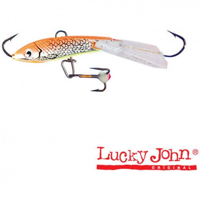 Балансир LUCKY JOHN FIN 3 + тройник 40Мм/46H Блистер 71313-46H