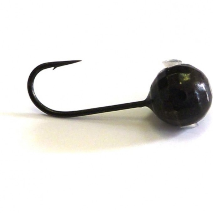 Мормышка вольфрамовая LUCKY JOHN ШАР граненый с отверстием и кембриком 50мм, цвет 31 LJ01050-04