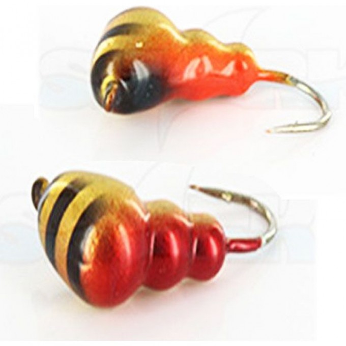 Мормышка вольфрамовая LUCKY JOHN МУРАВЕЙ крашеная с петелькой 30мм, цвет 57 LJ20030-57