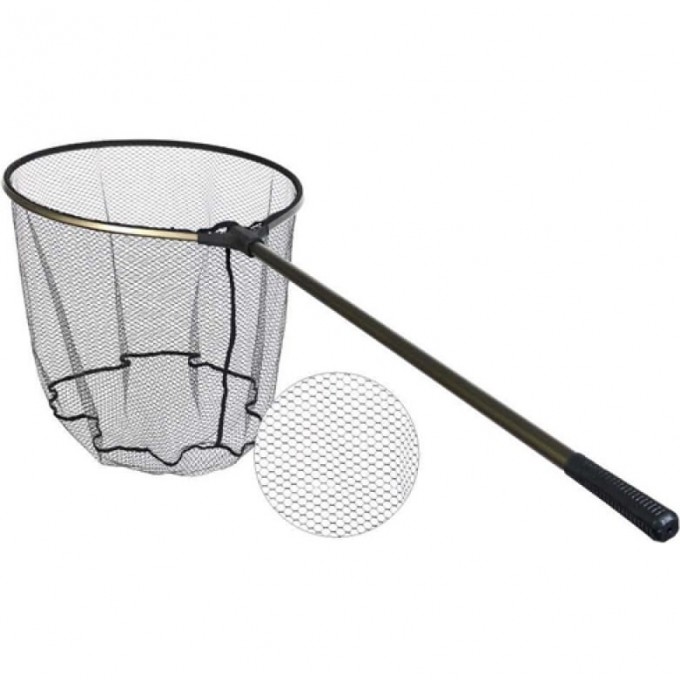 Подсачек складной LUCKY JOHN 86х42х35 см прорезиненный LJ-7357-090