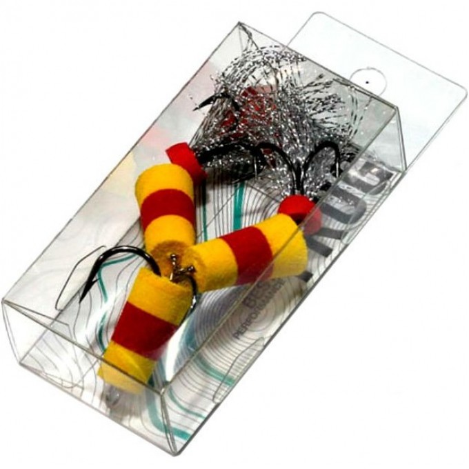 Приманка джиговая LUCKY JOHN FROG желтый/красный/желтый в блистере FB3001551