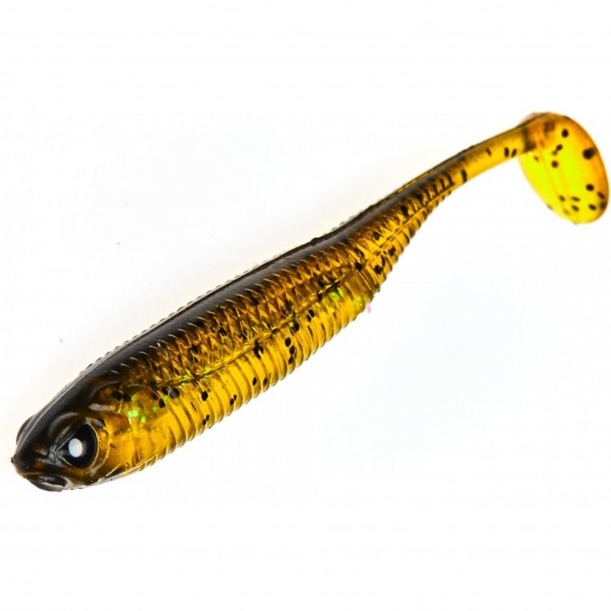 Виброхвост LUCKY JOHN 3D SERIES MAKORA SHAD TAIL 4.0in (10 см), цвет 005 6Шт. 140408-005