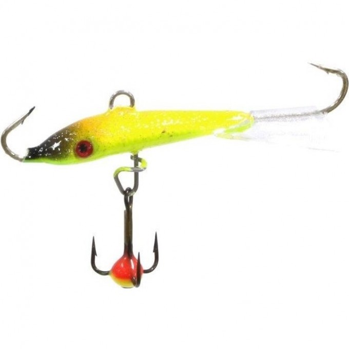 Балансир LUCKY JOHN FIN 3 + тройник 40Мм/57 Блистер 71313-57