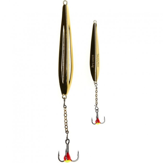 Блесна вертикальная зимняя LUCKY JOHN DIAMOND BLADE с цепью и крючком, 50 мм, цвет G LJFB50-G