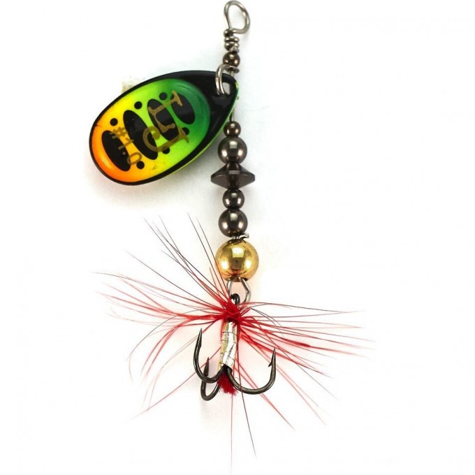 Блесна вращающаяся LUCKY JOHN BONNIE BLADE №1, 3,5 г, цвет 008 LJBB01-008