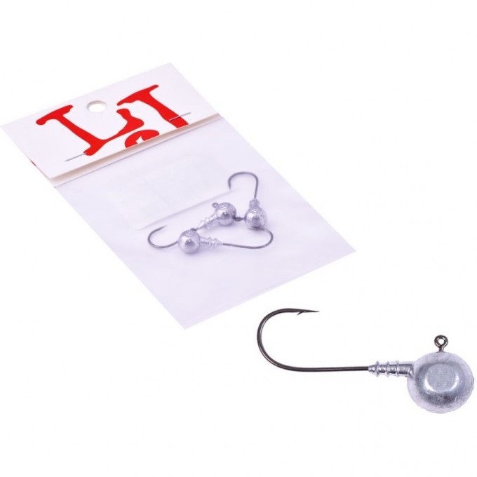 Джиг-головки LUCKY JOHN BALL 24г, крючок №4, уп. 3шт LJBLJ-024