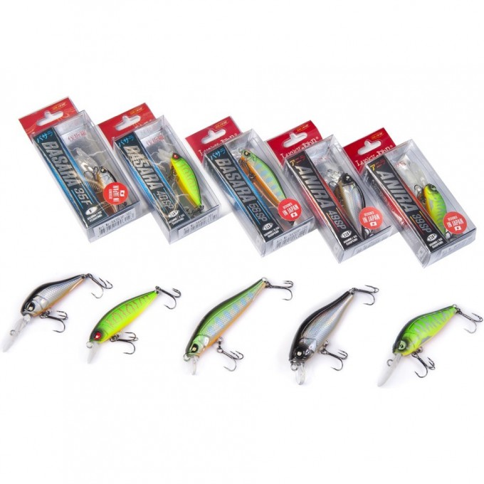 Комплект воблеров LUCKY JOHN PRO PERCH 01 Set LJ002SET