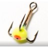 Крючок-тройник для приманок LUCKY JOHN с каплей цветной, №10, цвет 04 LJ99100-04