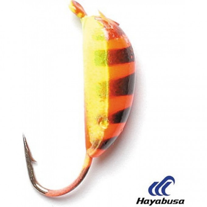 Мормышка вольфрамовая LUCKY JOHN БАНАН РИЖСКИЙ крашеная 50 мм, цвет 19 LJ11050-32