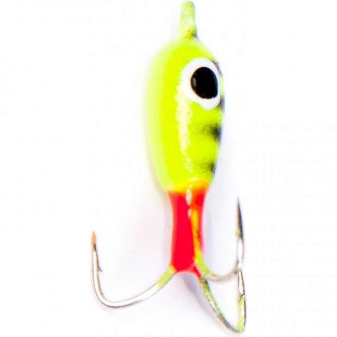 Мормышка вольфрамовая LUCKY JOHN ЧЕРТИК c отверстием 40мм, цвет 526 LJ30040-526