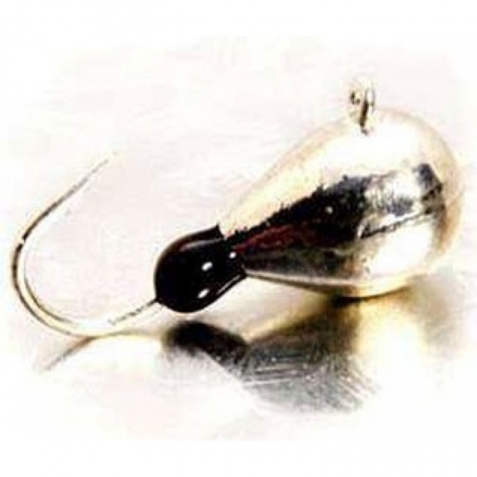 Мормышка вольфрамовая LUCKY JOHN КАПЛЯ с петелькой и эпоксидной каплей 25мм, цвет bs LJ09025-113