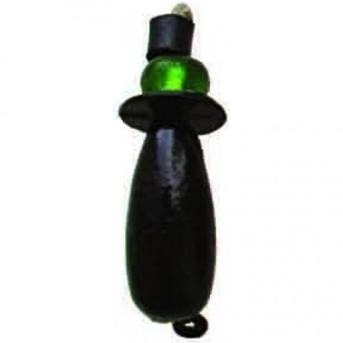 Мормышка вольфрамовая LUCKY JOHN НИМФА с петелькой, крыло-диафрагмой и бисером 30мм, цвет 26 Блистер LJB15030-142