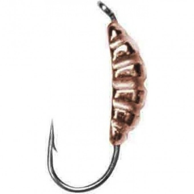 Мормышка вольфрамовая LUCKY JOHN SALMO ЛИЧИНКА с петелькой 25мм, цвет 20 LJ16025-03