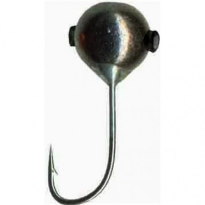 Мормышка вольфрамовая LUCKY JOHN SALMO ШАР с отверстием и кембриком 60мм, цвет b LJ03060-04