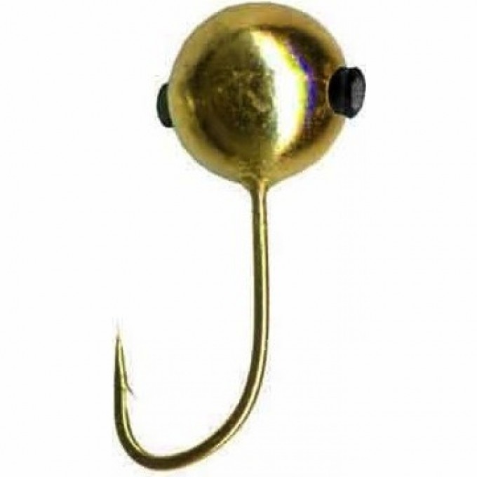 Мормышка вольфрамовая LUCKY JOHN SALMO ШАР с отверстием и кембриком 60мм, цвет g LJ03060-02