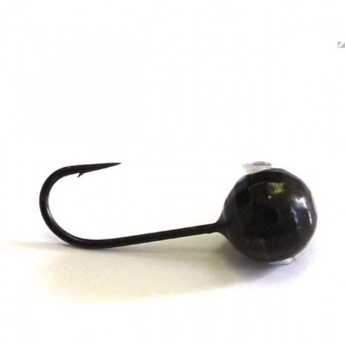 Мормышка вольфрамовая LUCKY JOHN ШАР граненый с отверстием и кембриком 30мм, цвет 31 LJ01030-04
