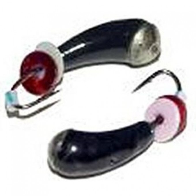 Мормышка вольфрамовая LUCKY JOHN УРАЛКА с отверстием, коронкой и бисером 40мм, цвет n LJ13040-141