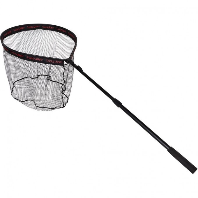 Подсачек складной LUCKY JOHN телескопический 180х70х60см прорезиненный плавающий LJ7060-180LN