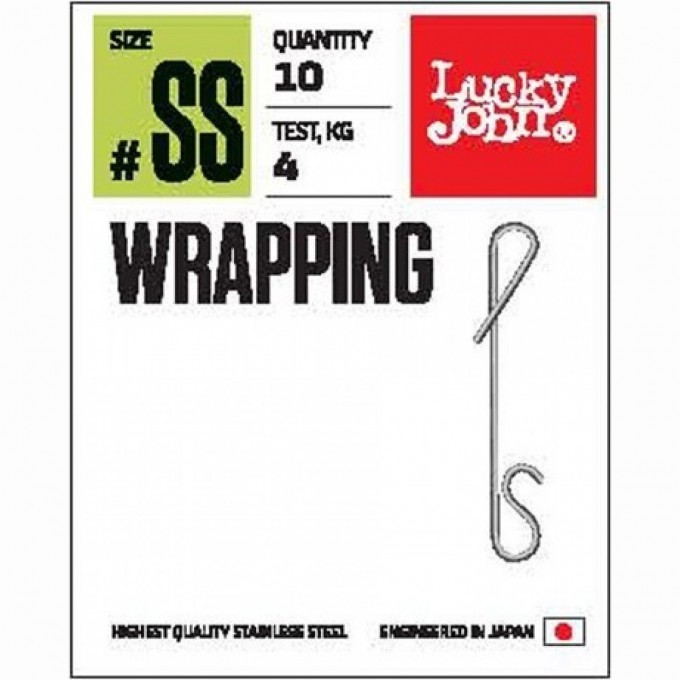 Соединители безузловые LUCKY JOHN Pro Series Wrapping 003M 15Кг 7Шт. LJP5112-003M