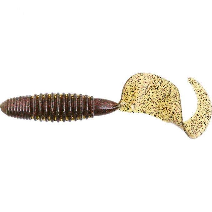 Твистеры съедобные искусственные LUCKY JOHN PRO SERIES CRUSHER GRUB 4.5 in (114 мм), цвет pa03, 4шт 140158-PA03