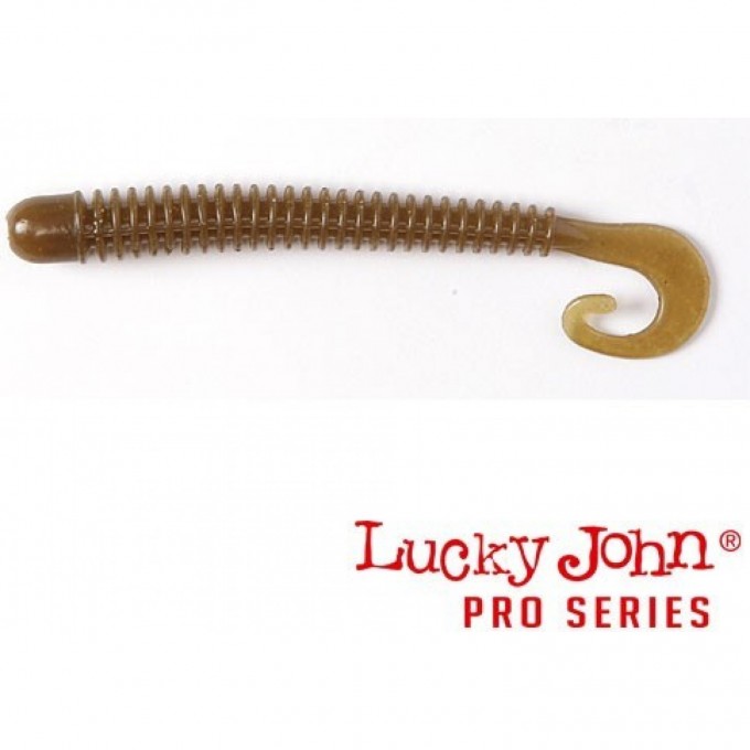 Твистеры съедобные LUCKY JOHN PRO SERIES BALLIST 2.5in (63 мм), цвет s18, 10 шт. 140101-S18