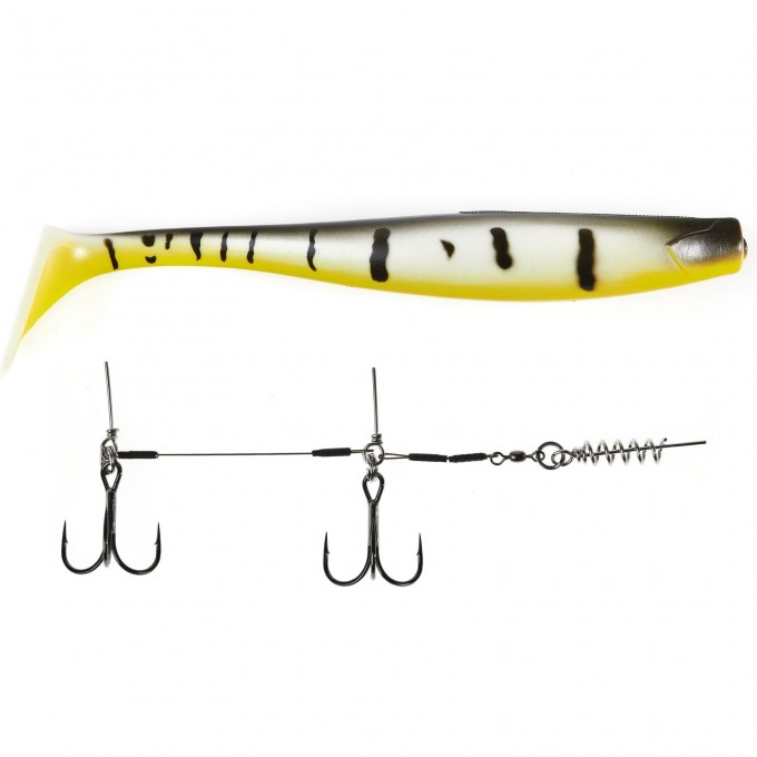 Виброхвосты LUCKY JOHN 3D BBS Series GIANT KUBIRA SWIM SHAD 10,3in (26,00)/PG18 1шт.+Stinger XL 140434SET-PG23