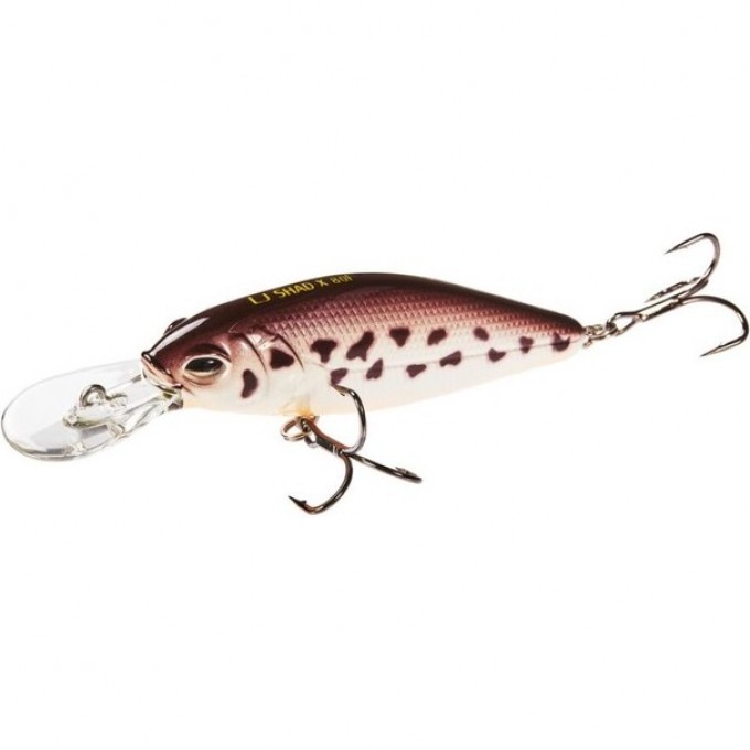 Воблер плавающий LUCKY JOHN ORIGINAL SHAD-X 8 см, цвет 004 LJO0308F-004