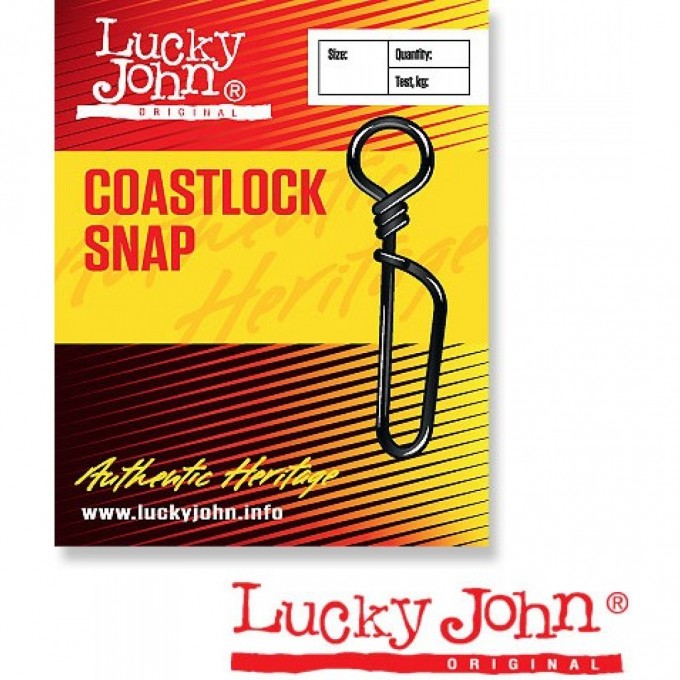 Застежки LUCKY JOHN COASTLOCK 005 7Шт. LJ5061-005