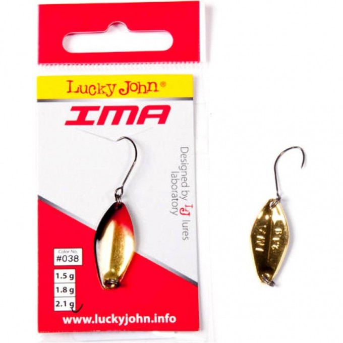 Блесна колеблющаяся LUCKY JOHN IMA 1,8 г, цвет 038 151018-038