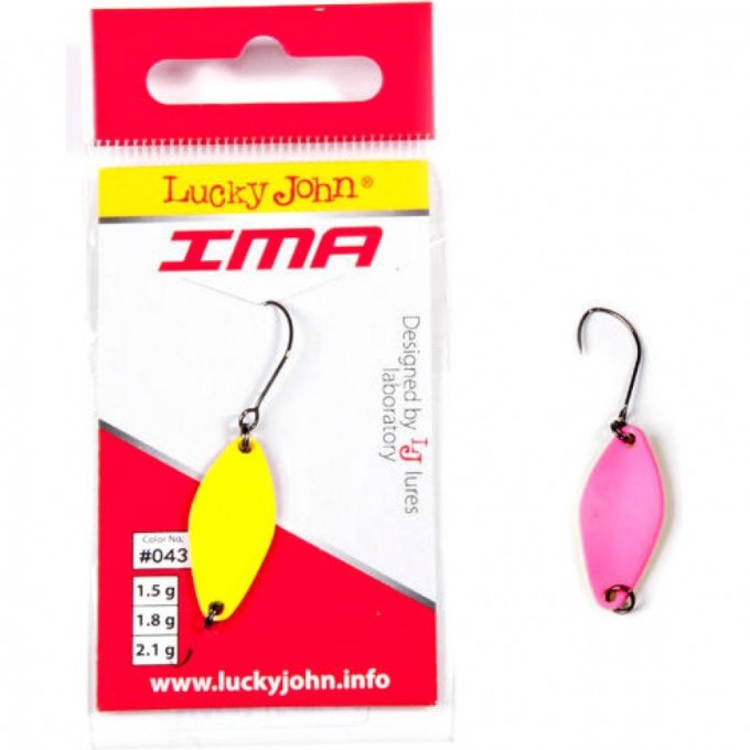 Блесна колеблющаяся LUCKY JOHN IMA 1,8 г, цвет 043 151018-043
