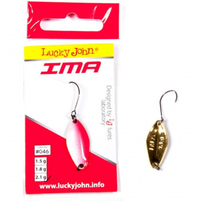 Блесна колеблющаяся LUCKY JOHN IMA 1,8 г, цвет 046 151018-046